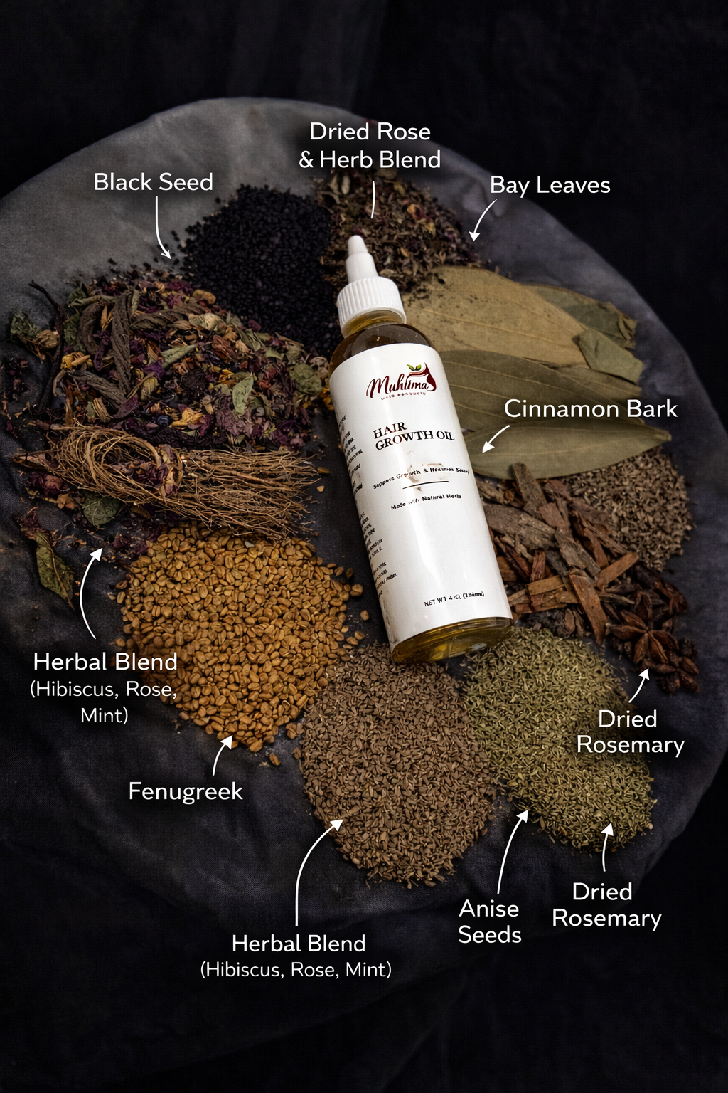 Muhiima Herbal Hair Growth Oil