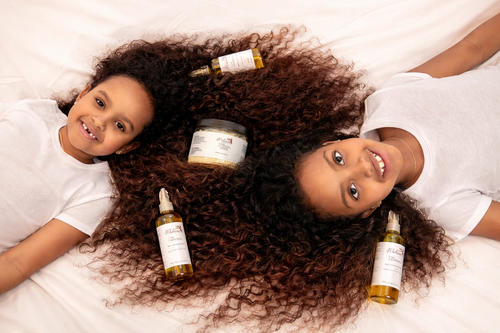 Full Muhiima Growth Ritual (8oz Oil + 16oz Cream)